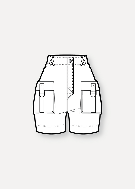 10045 Safari Cargo Shorts
